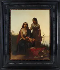 H.A. van Trigt, Egyptische voorstelling, Verf iets beschadigd