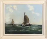 Jan Kelderman, Platbodems op IJsselmeer