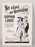 Affiche Sophia Loren voor film 'Het eiland der Verleiding', 1960, Gemengde techniek op papier