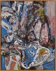 Enschede Henk Schuring, Abstract, Olieverf op linnen