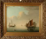 Hollandse School, Hollandse scheepvaart bij kalme zee