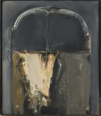 Abstract by Henk Schuring, Olieverf op linnen, offered Jan 2019