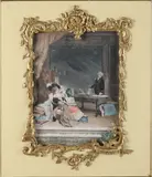 Litho Rossi, Figuren in interieur, Litho Rossi