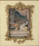 Litho Rossi, Figuren in interieur, Litho Rossi