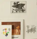 Vier maal Martin Dittberner, Divers, Twee maal ets, boekje + litho