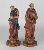 2x Heilige beelden, 1800