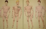 Michael van den Besselaar, 2x Action Men, 1964, Olieverf op linnen