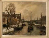 Evert Moll, Winters havengezicht