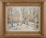 Niek Van der Plas, Winters bosgezicht