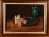 Herman  Bogman, Stilleven, Olieverf op paneel