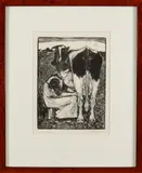 Jan Mankes, Melkende boerin
