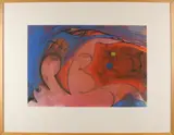 Jan Nieuwenhus, Revolutie spelen, Gouache op papier