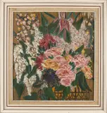 Monogram Gvv, Bloemstilleven, Olieverf op paneel