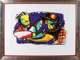 Herman Brood, Dus dit is um, Lithografie op papier