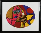 Guillaume Corneille, Vrouw met duif