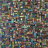 Mario Pasetto, Beautifull City Happy, Acryl op linnen