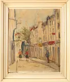 Jan Kelderman, Stadsgezicht Parijs