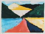 Jan Cremer, Terra Umbro 2, Lithografie op papier