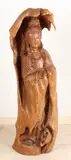 1900 by Grote antieke Chinese houtgestoken Quan Yin, offered Oct 2018