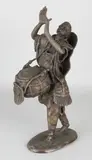 Afrikaans bronzen figuur, Trommelaar