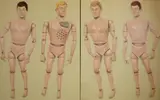 Michael van den Besselaar, 2x Action Men, 1964, Olieverf op linnen