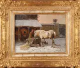 Jozef Jodocus Moerenhout, Wintergezicht, Jozef Jodocus Moerenhout, 1839