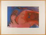 Jan Nieuwenhus, Revolutie spelen, Gouache op papier
