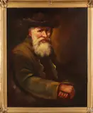 Onduid. gesig., Portret oude heer