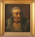 Monogram P.V.B., Portret Duitse heer, Olieverf op linnen