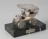Zilveren auto, Ford 1903, Zilveren auto, 915/000, Ford 1903, op marmeren basement, 7,5x13cm