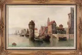 Onduid. gesign., Hollands havengezicht