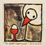 Hans Innemée, The great surprise, Acryl op papier