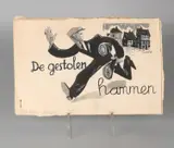 Wim Boost, 6 Aquarellen, Boekje met zes aquarellen, 1935