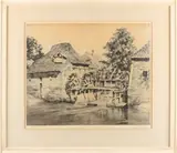 Hendrikus Elias Roodenburg, Watermolen Haaksbergen, Ets op papier
