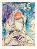 Nikolai Arnaudov, Talk with my words, Lithografie op papier