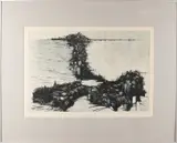 J. de Groot, Ets + tekening, Eén ets
