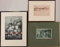 Etsen by J. de Groot, Etsen op papier, offered Apr 2018
