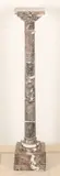Marmeren zuil, 1900, Antieke/oude marmeren piedestal met schroefdraad