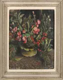 Bloemstilleven by Evert Moll, Olieverf op linnen, offered Jan 2018
