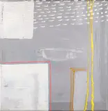 Zivojin Celic, Moderne abstracte compositie, Acryl op linnen