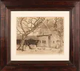 2x P.A. Nijgh, Etsen, Twee etsen van P.A