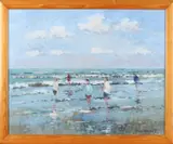 Pieter van Noort, 'Strandgezicht'.