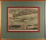 L. de Knijff. by lngekleurde landkaart door L. de Knijff, Gravure op papier, offered Oct 2017