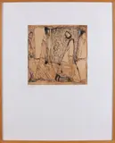 Januari Hanneke Maas, 'Figuren'., Monotype op papier