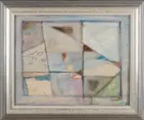 'Grissaille'. by Meinert Volkers, 1927-2000, Enschede, Olieverf op linnen, offered Oct 2017