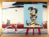 Gelimiteerde zeefdruk, Wim Mast de Gooijer en Herman Brood, Gelimiteerde zeefdruk