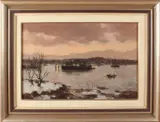 Wetering de Rooy, 1877-1972, Winter, Olieverf op linnen