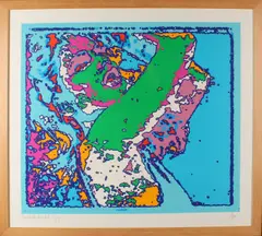 Tennisspeelster by Henk van der Vet, Lithografie op papier, offered Apr 2017