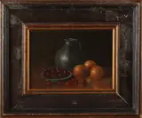 P.J. Berkel, kersen, Olieverf op paneel