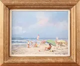 J.J.H. van Leeuwen, strand